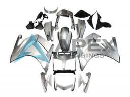 Silver - Yamaha FJR1300 (2007-2012) ABS Fairings | Apex Fairings — view 1