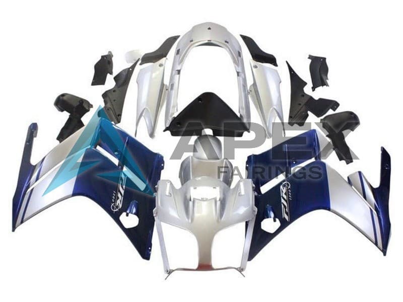 Dark Blue Silver - Yamaha FJR1300 (2013-2015) ABS Fairings | Apex Fairings