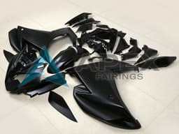 Matte Black - Yamaha FZ6R / XJ6 Diversion F (2009-2015) ABS Fairings | Apex Fairings — view 2