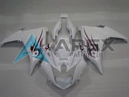 White Flame - Yamaha FZ6R / XJ6 Diversion F (2009-2015) ABS Fairings | Apex Fairings — view 1