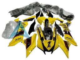 Yellow Glossy Black YSP Motul - Yamaha R1 / YZF-R1 (2020-2026) ABS Fairings | Apex Fairings — view 1