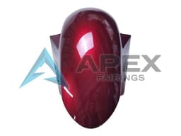 Red White Glossy Black - Yamaha R3 / R25 / YZF-R3 / YZF-R25 (2022-2024) ABS Fairings — Style FE60 | Apex Fairings — view 3
