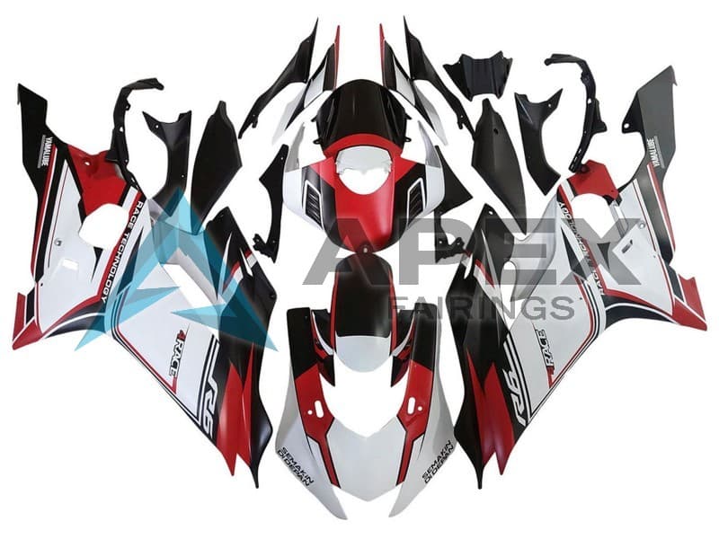 White Red Black Semakin Didepan - Yamaha R6 / YZF-R6 (2017-2020) ABS Fairings | Apex Fairings