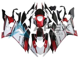 White Red Black Semakin Didepan - Yamaha R6 / YZF-R6 (2017-2020) ABS Fairings | Apex Fairings — view 1
