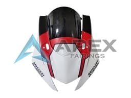 White Red Black Semakin Didepan - Yamaha R6 / YZF-R6 (2017-2020) ABS Fairings | Apex Fairings — view 4