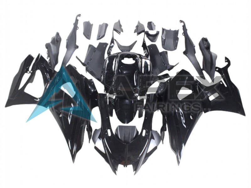 Glossy Black - Yamaha R7 / YZF-R7 (2021-2025) ABS Fairings | Apex Fairings