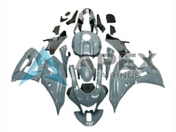 Glossy Gray - Yamaha R7 / YZF-R7 (2021-2025) ABS Fairings | Apex Fairings — view 1