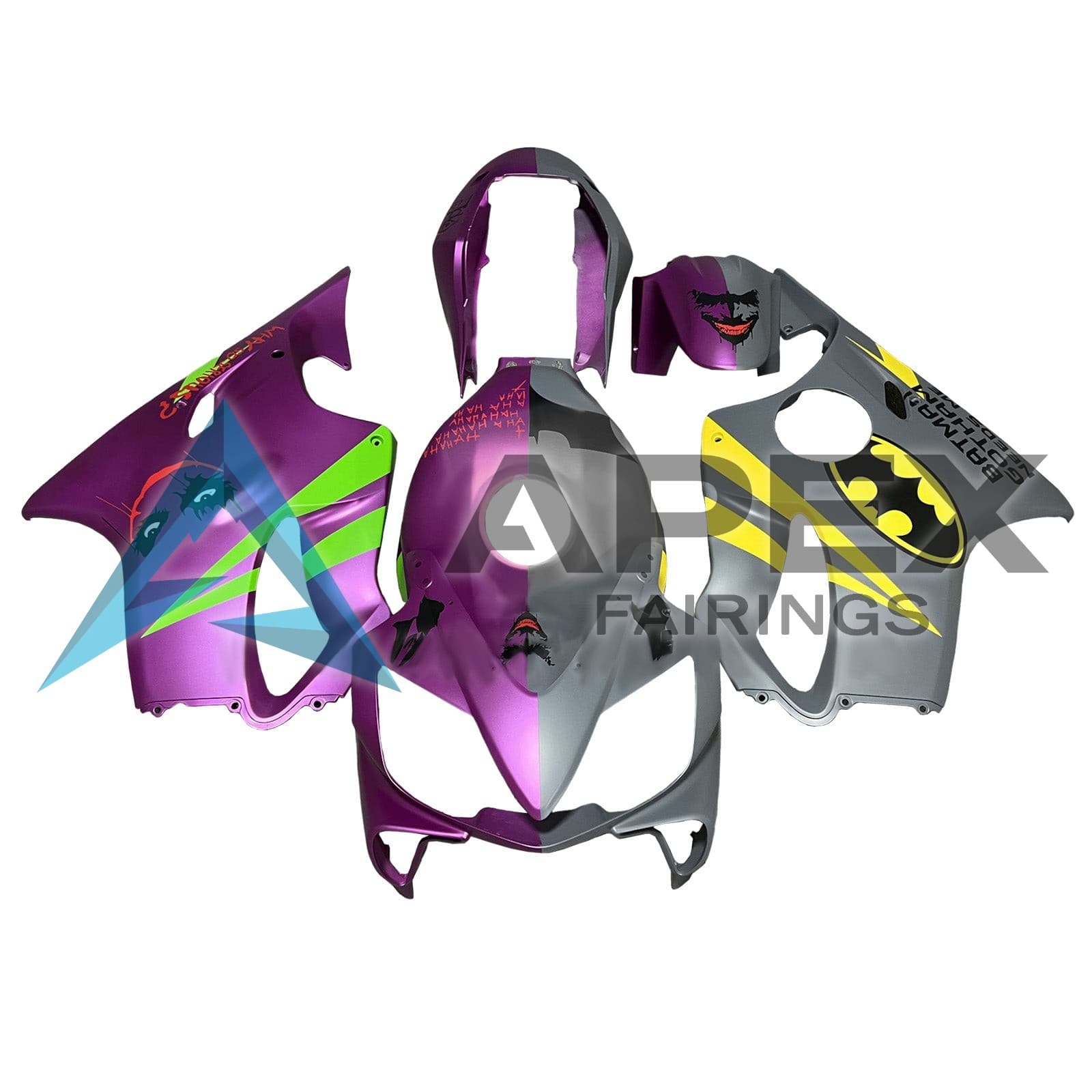 Purple & Grey - Honda CBR600 F4i (2004-2007) ABS Fairings | Apex Fairings